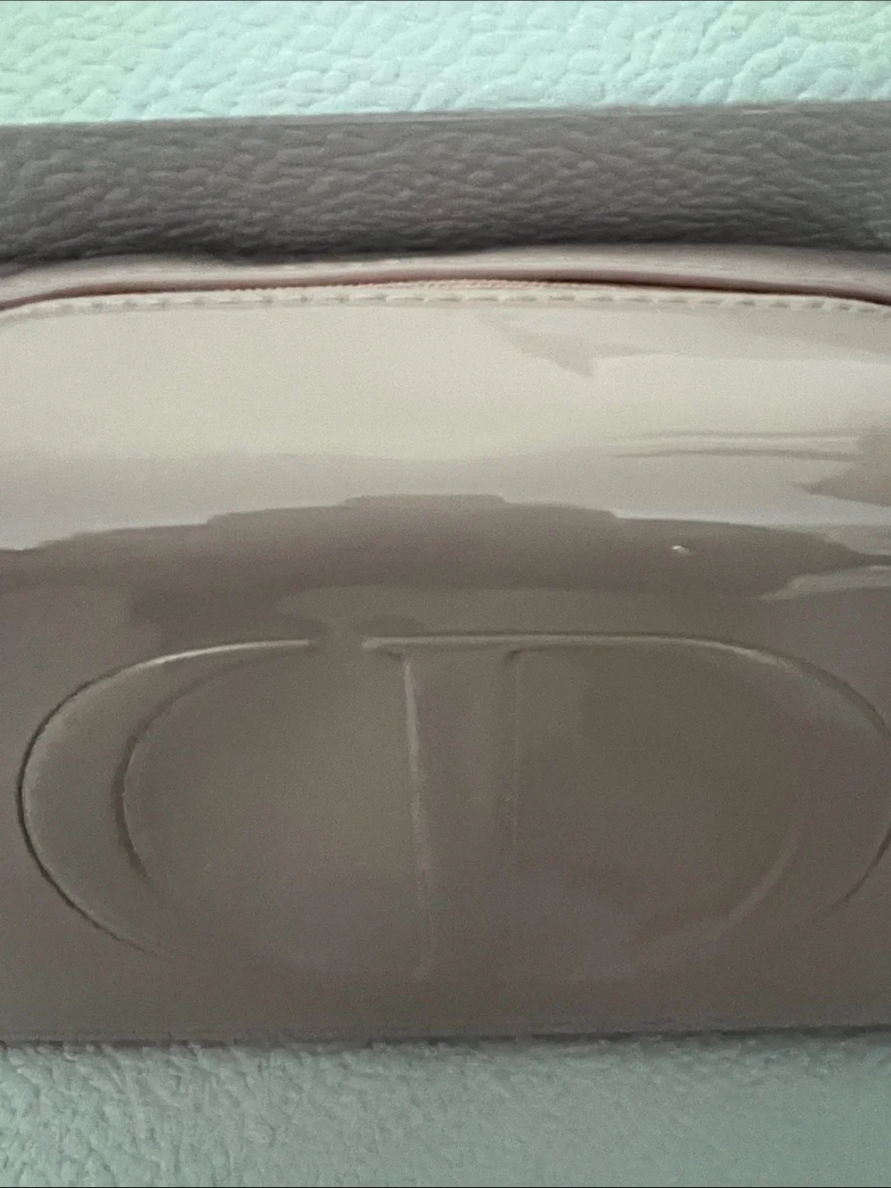 Dior blush toiletry bag